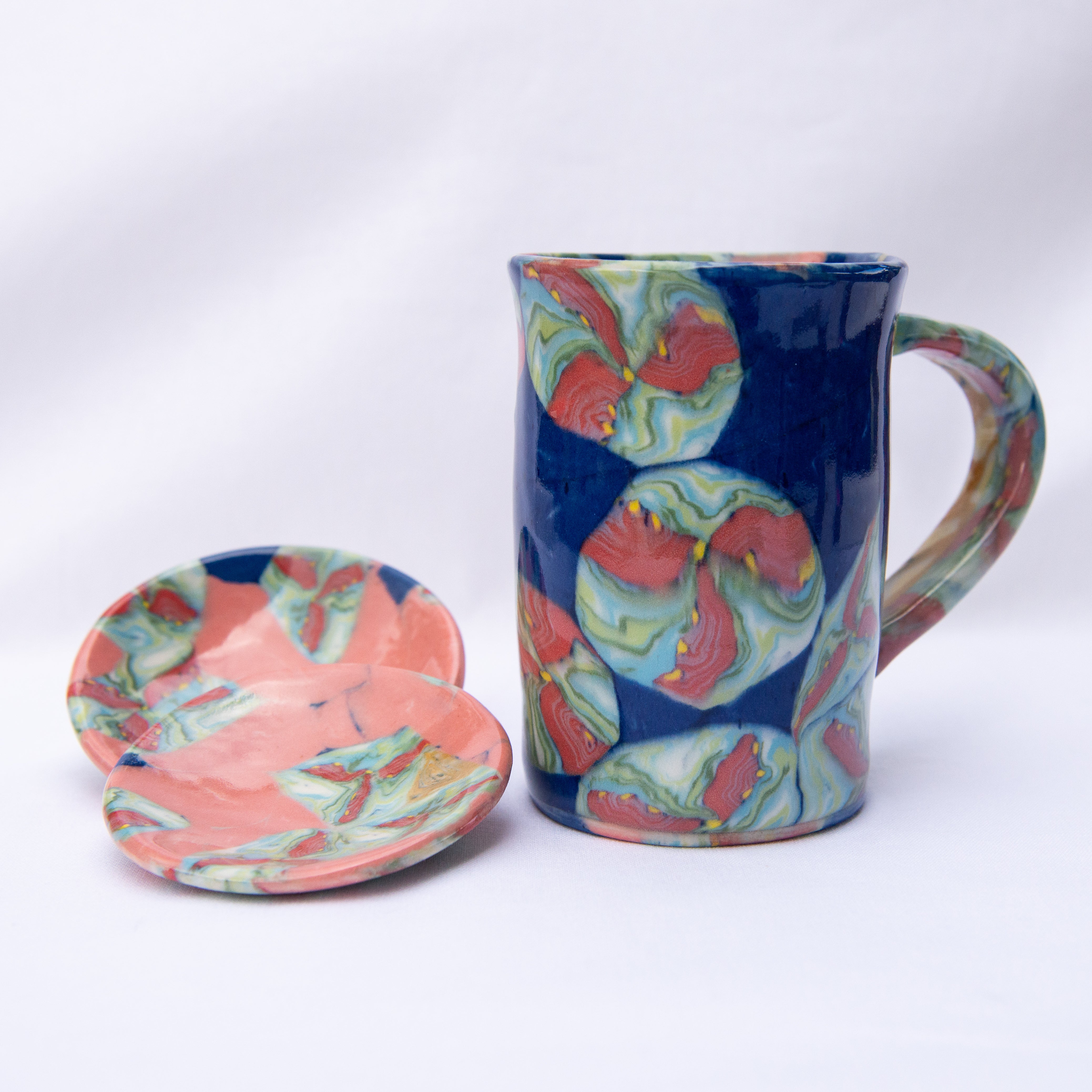 Mug and Dish Trio #25 – J.Hiura Ceramics