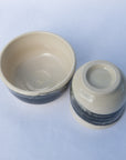 Bowl and Cup Pair 